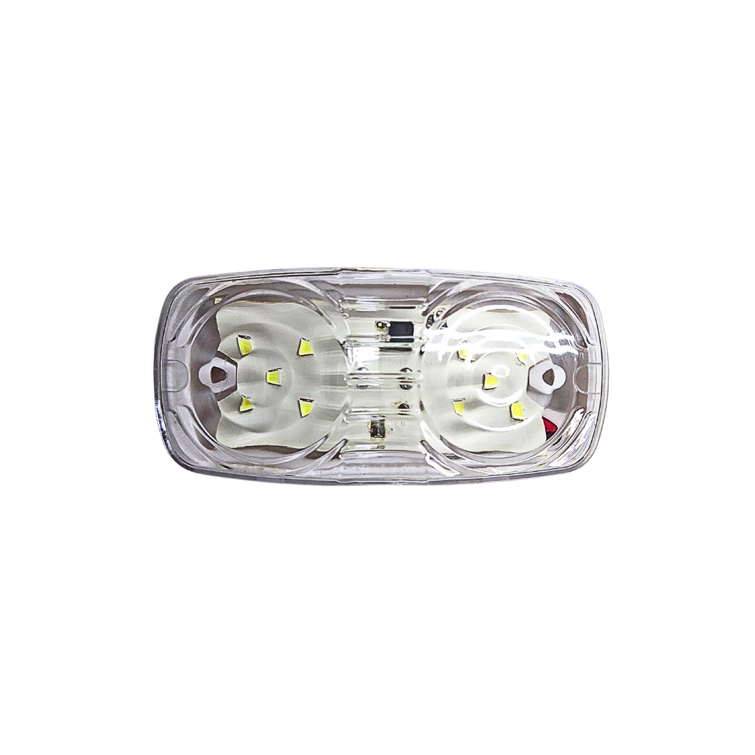 Foco Led rectangular Blanco bivoltaje 12 - 24 v