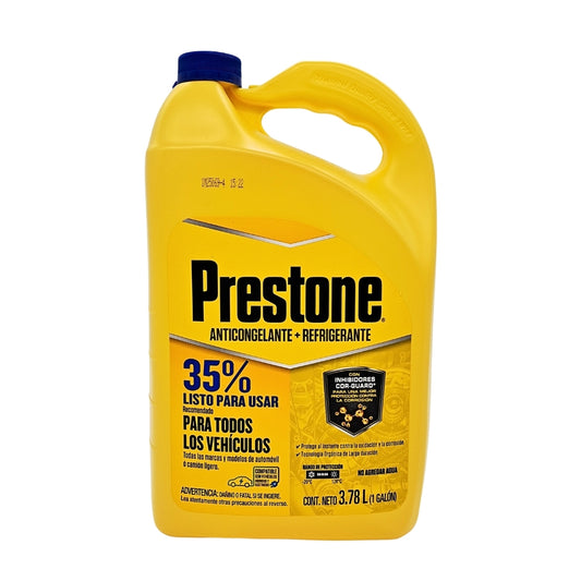 Coolant Prestone mezcla precisa 35% 3.78L