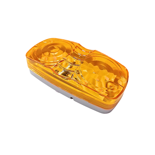 Foco Led rectangular Naranjo bivoltaje 12 - 24 v